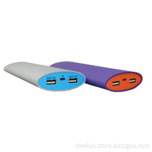 New power bank with dual USB output, shake the body to start working,creative design,good appearance